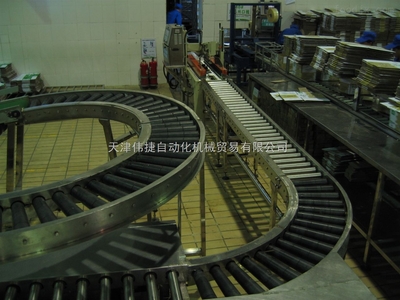 食品加工自動化升級 彎道滾筒輸送線的應(yīng)用與選擇